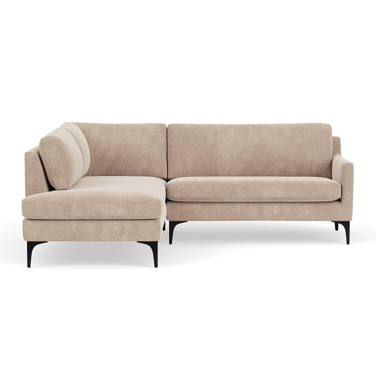 Astha Fabric Left Corner Sofa
