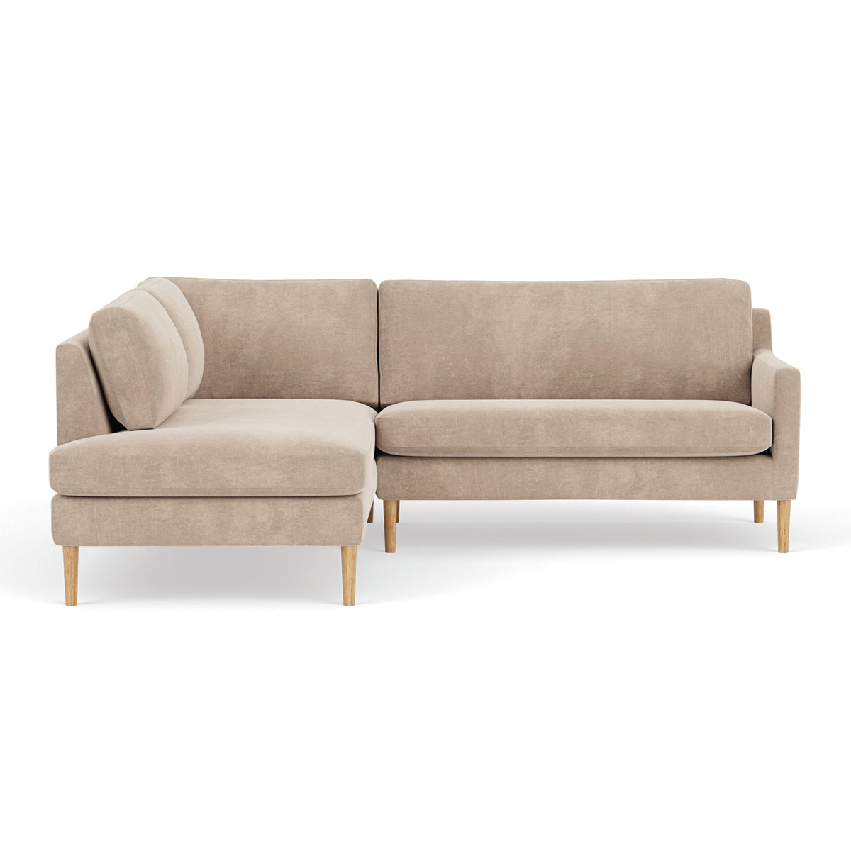 Astha Fabric Left Corner Sofa