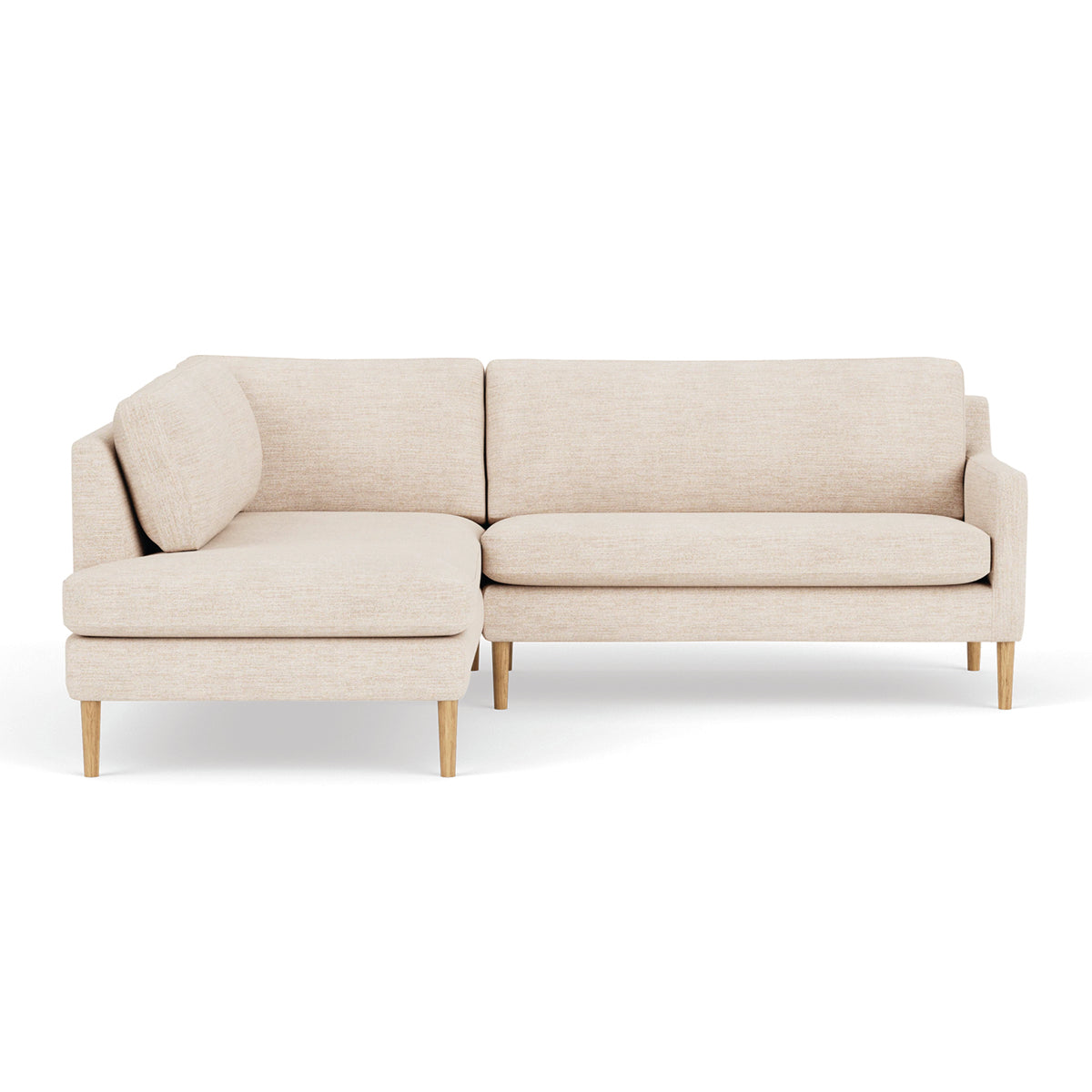 Astha Fabric Left Corner Sofa