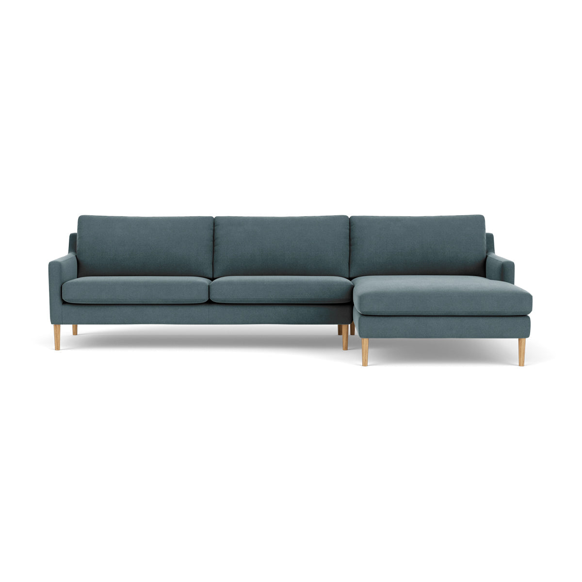 Astha Fabric Right Chaise Sofa