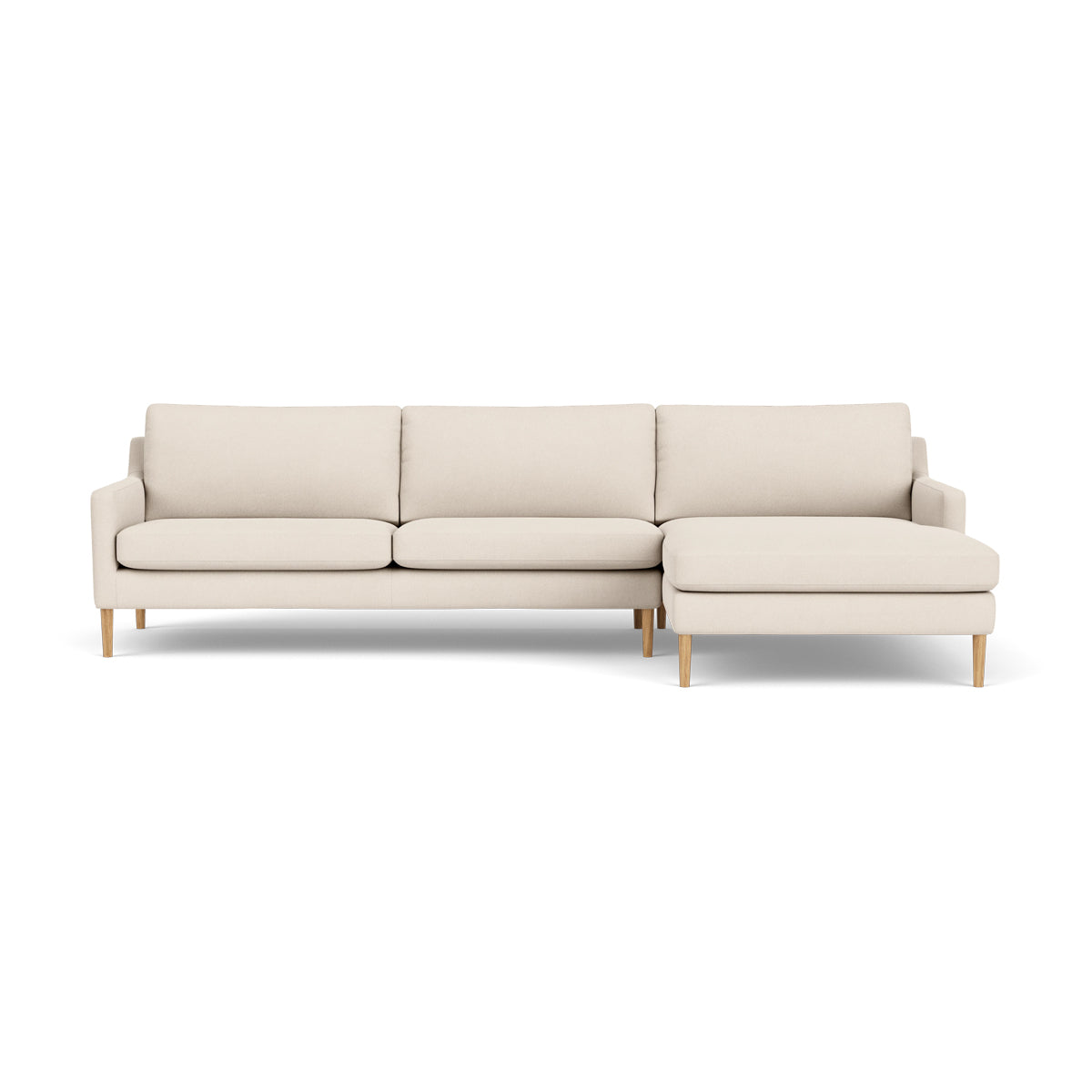 Astha Fabric Right Chaise Sofa