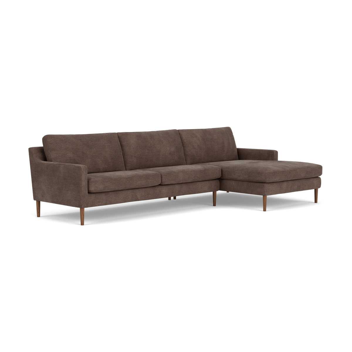 Astha Fabric Right Chaise Sofa