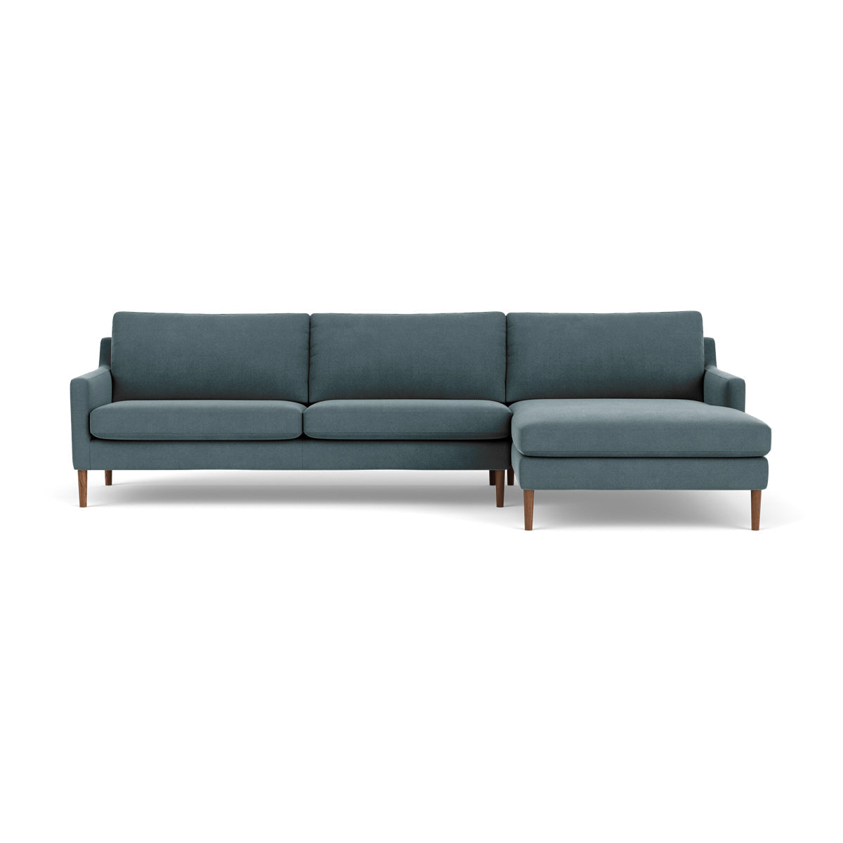 Astha Fabric Right Chaise Sofa