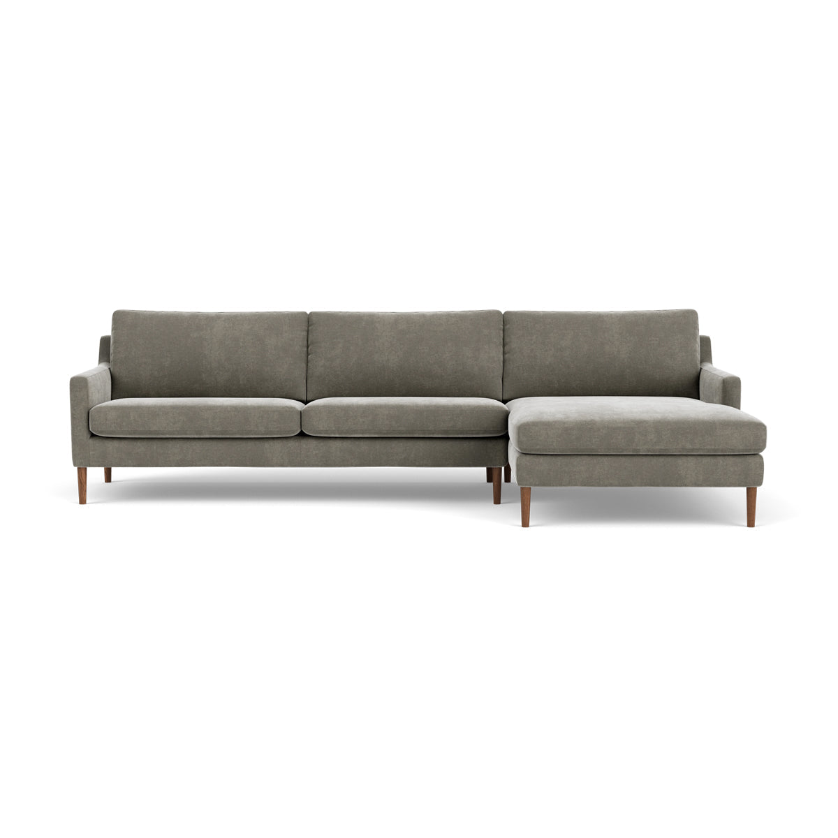 Astha Fabric Right Chaise Sofa