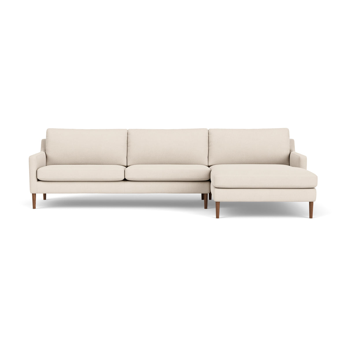 Astha Fabric Right Chaise Sofa