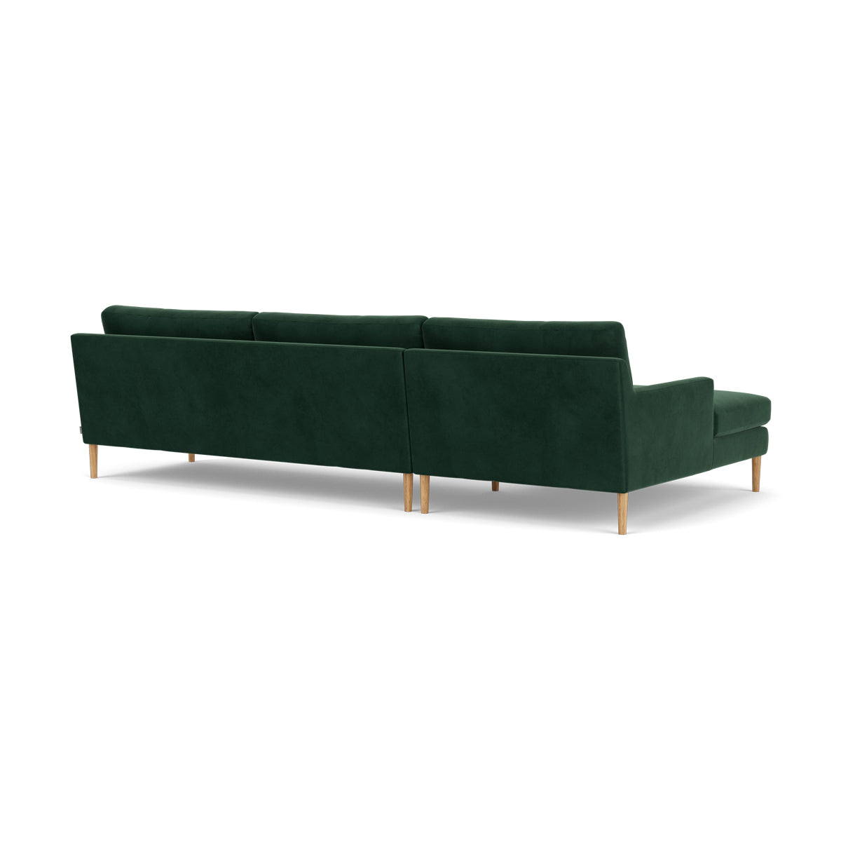 Astha Velvet Left Chaise Sofa