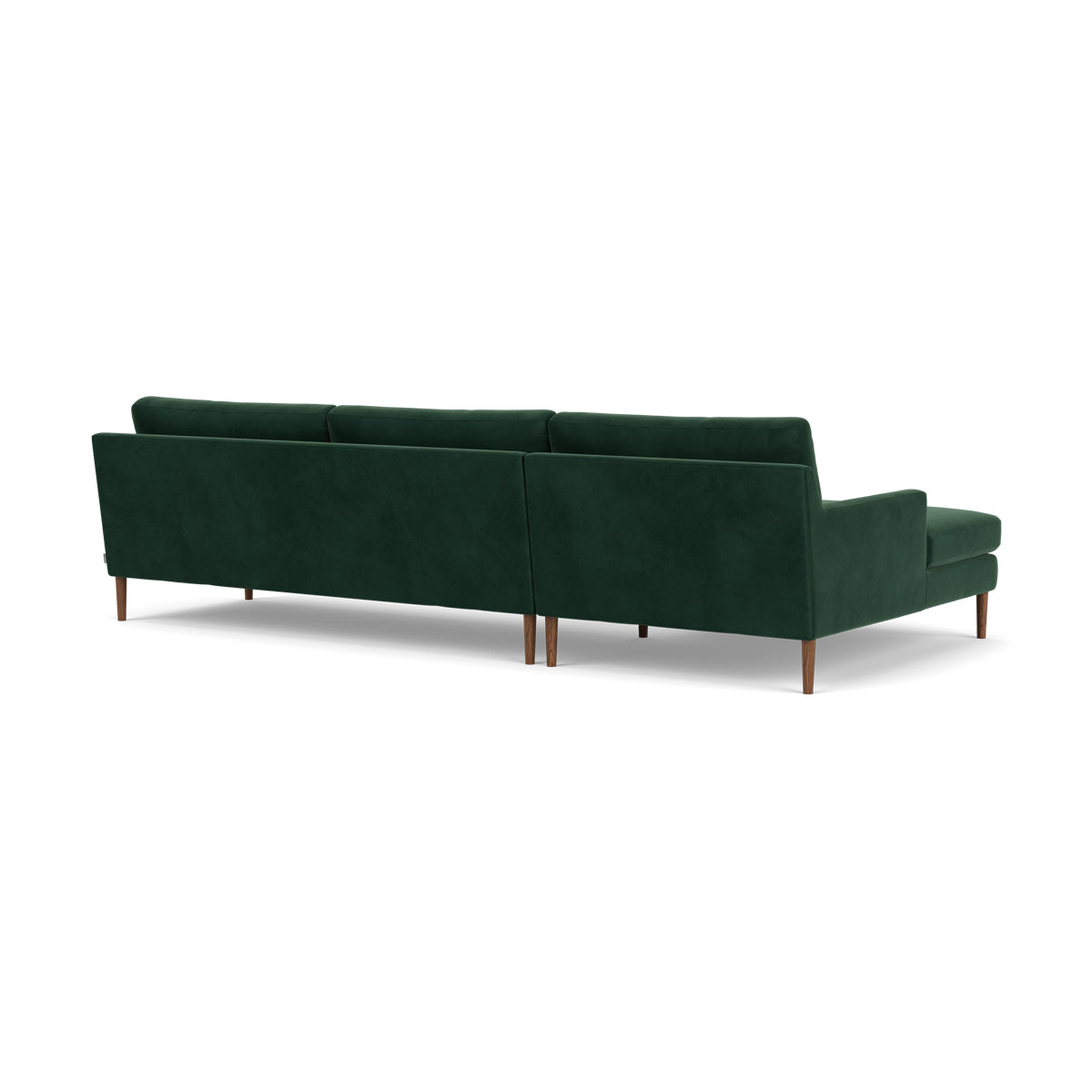 Astha Velvet Left Chaise Sofa