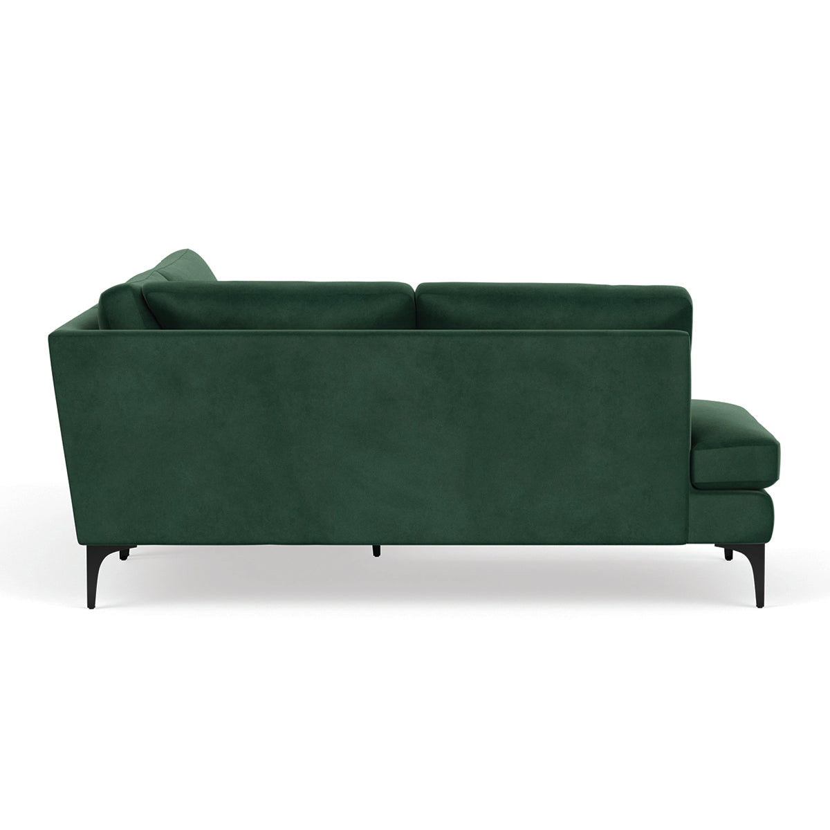 Astha Velvet Left Corner Sofa