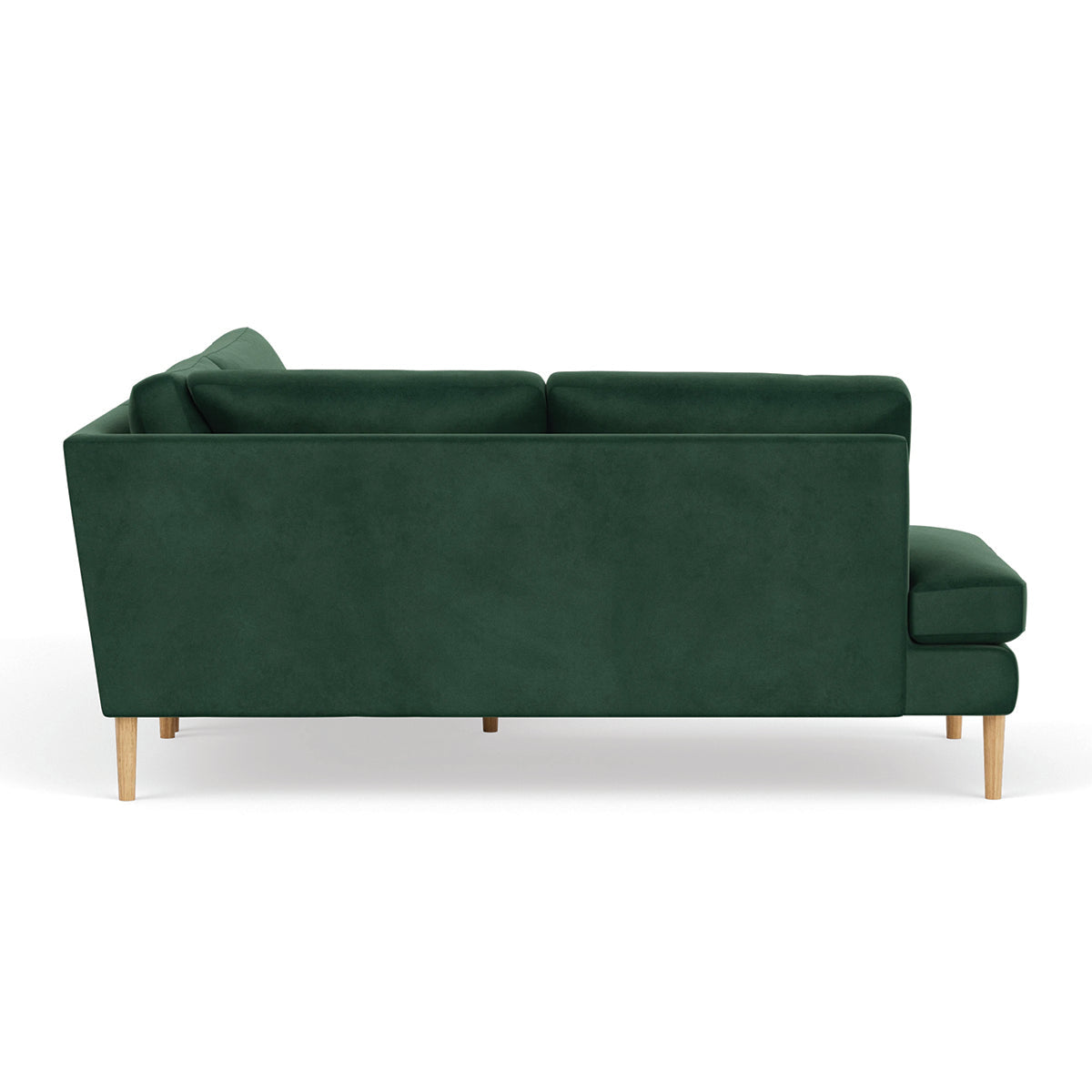 Astha Velvet Left Corner Sofa