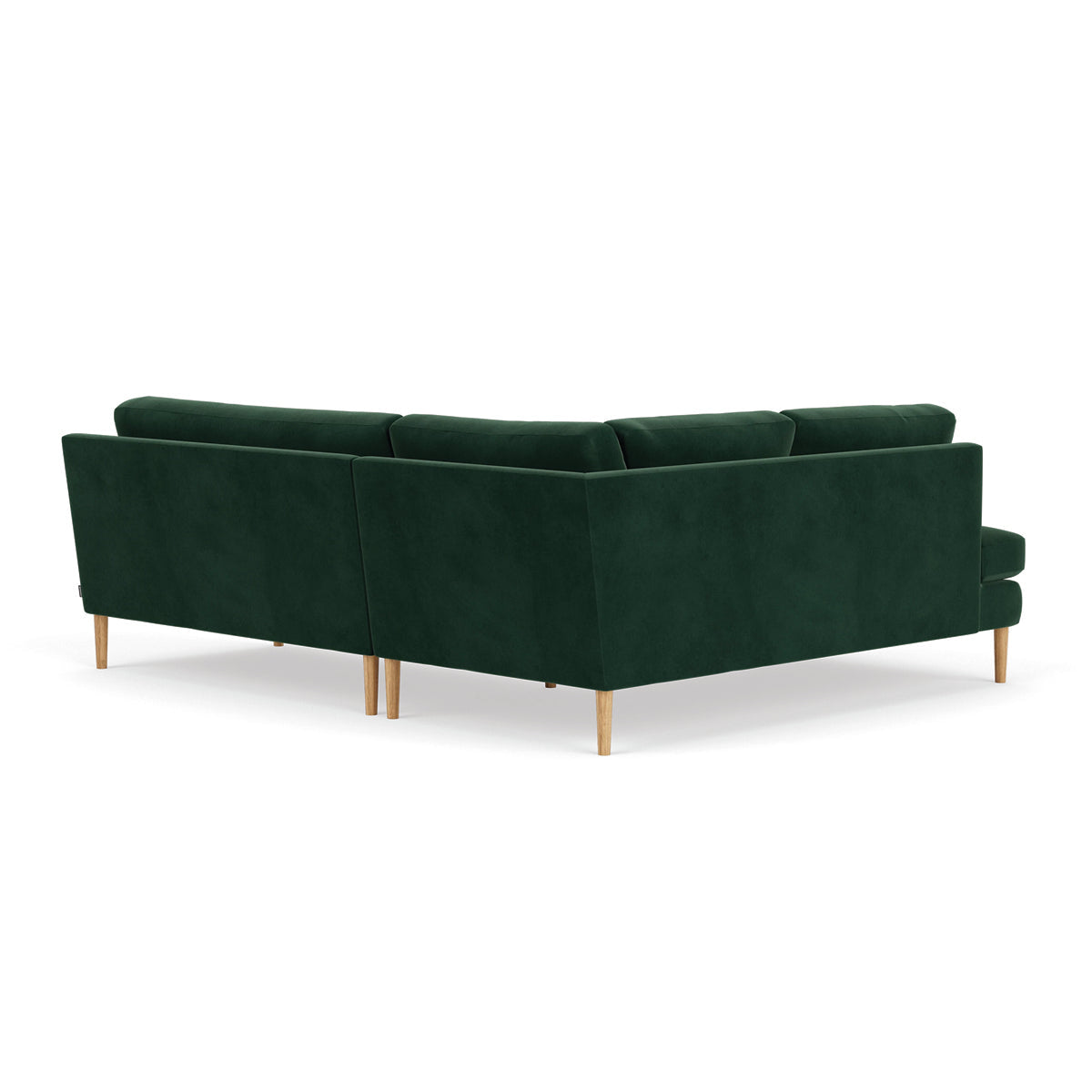 Astha Velvet Left Corner Sofa