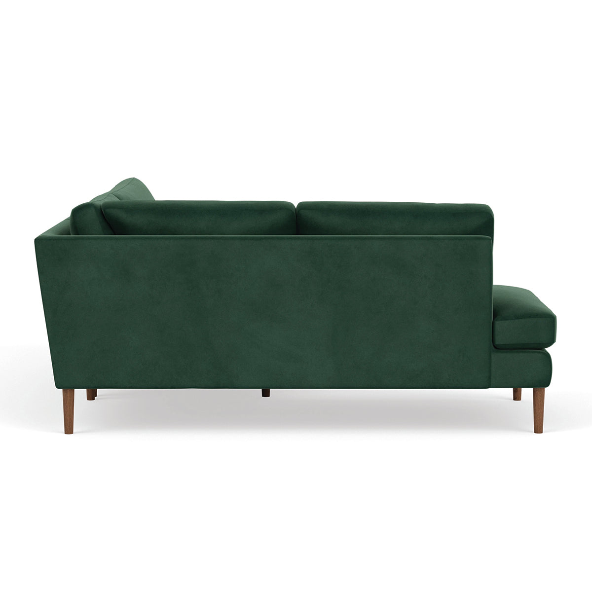 Astha Velvet Left Corner Sofa