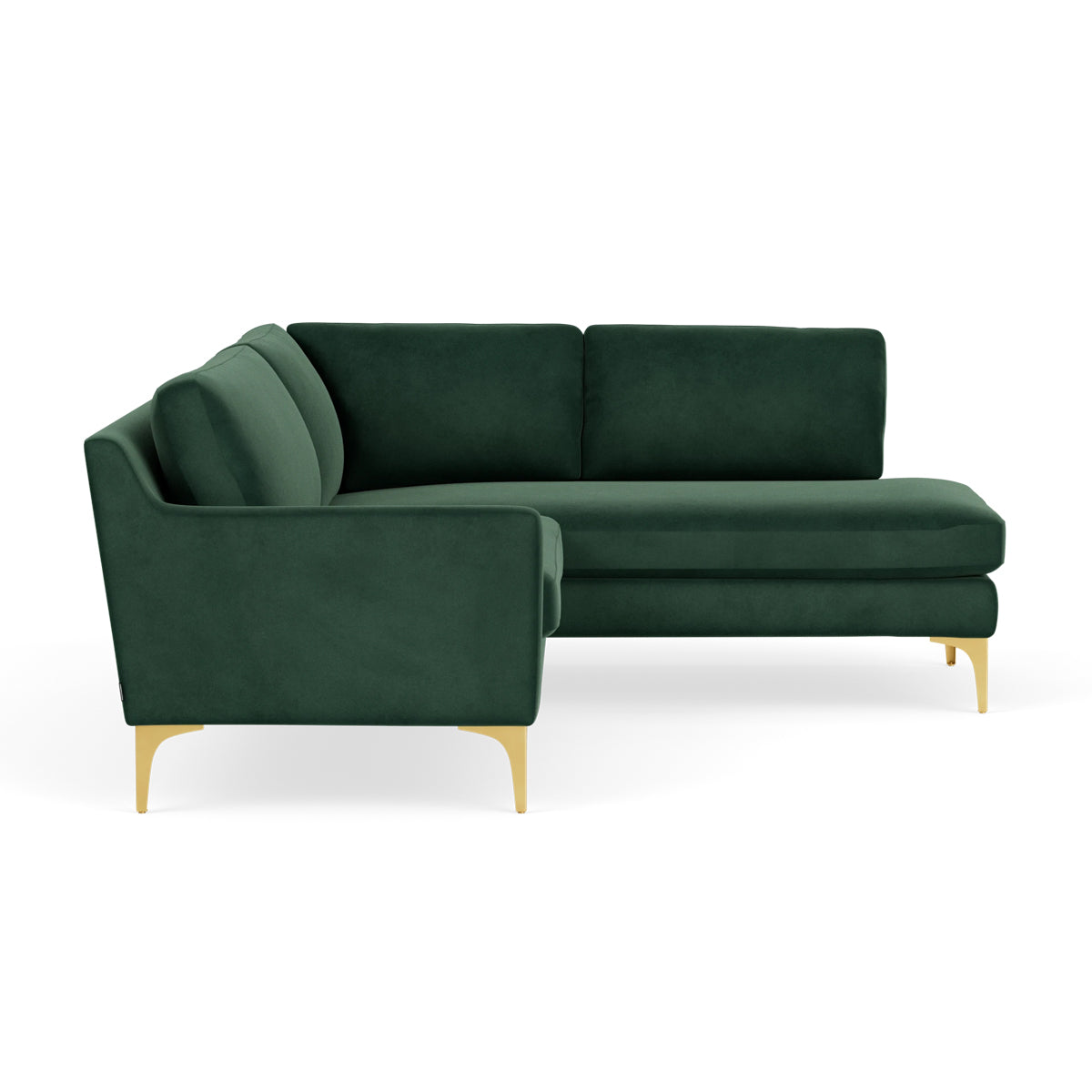 Astha Velvet Right Corner Sofa