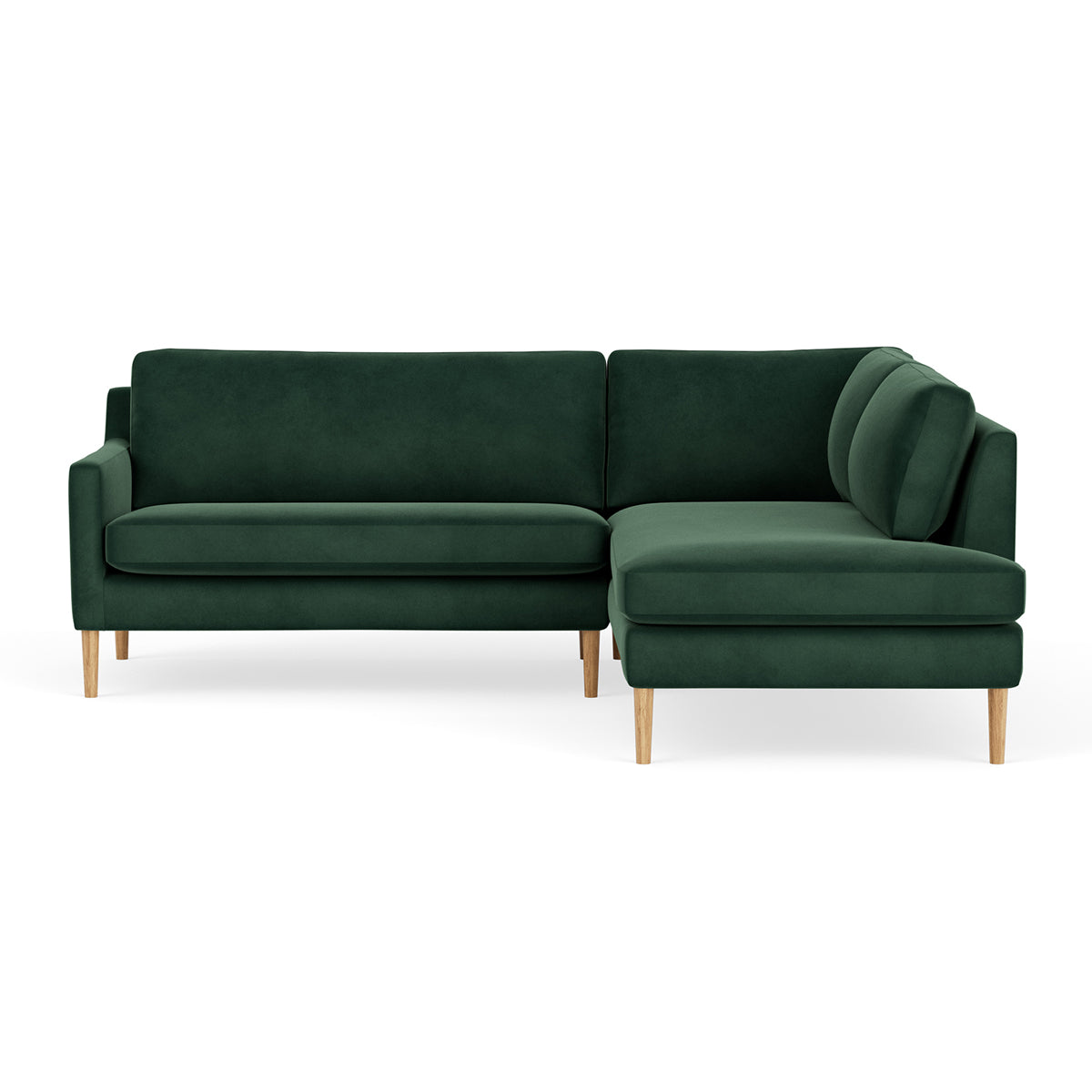 Astha Velvet Right Corner Sofa