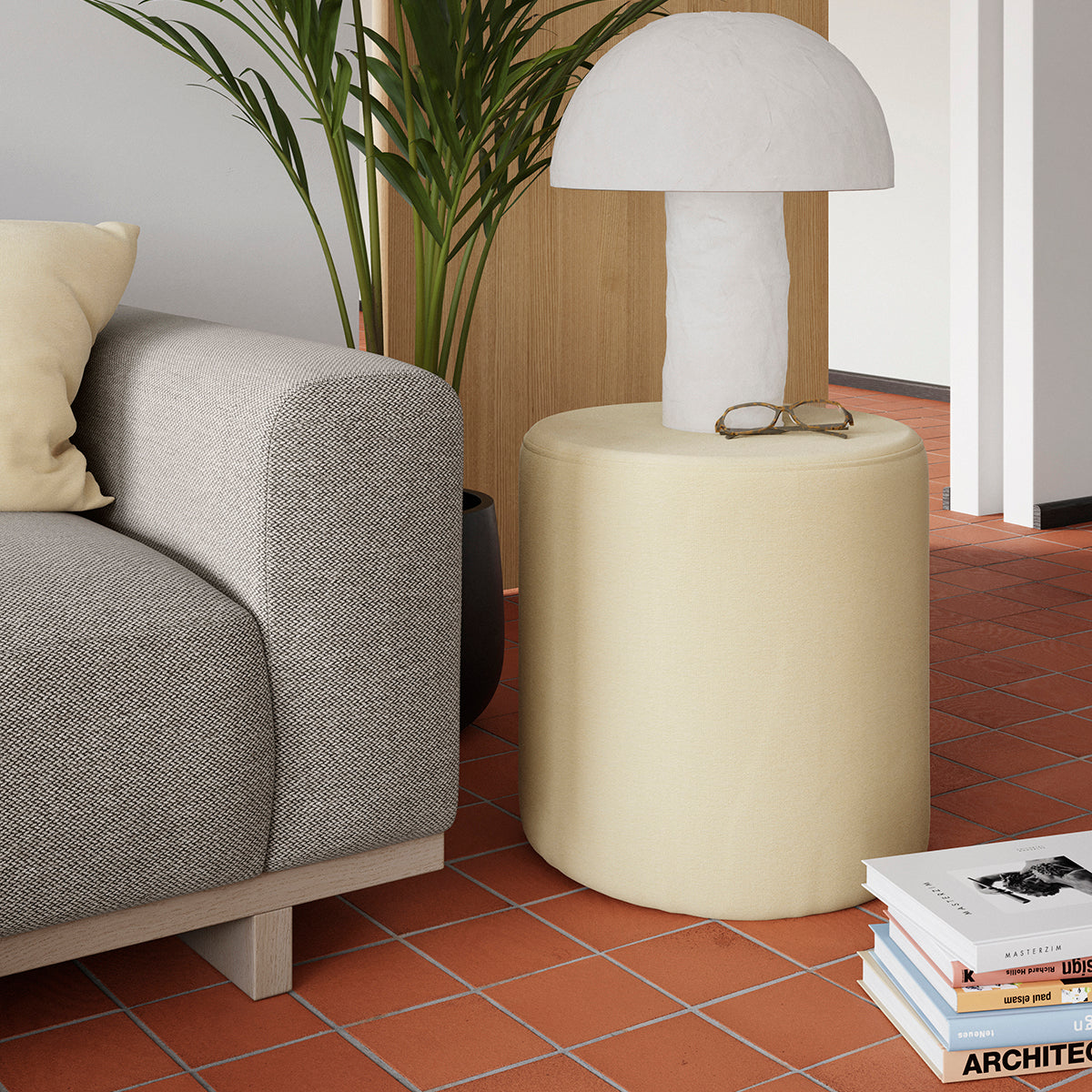 Aya Fabric 3.5 Seater Sofa