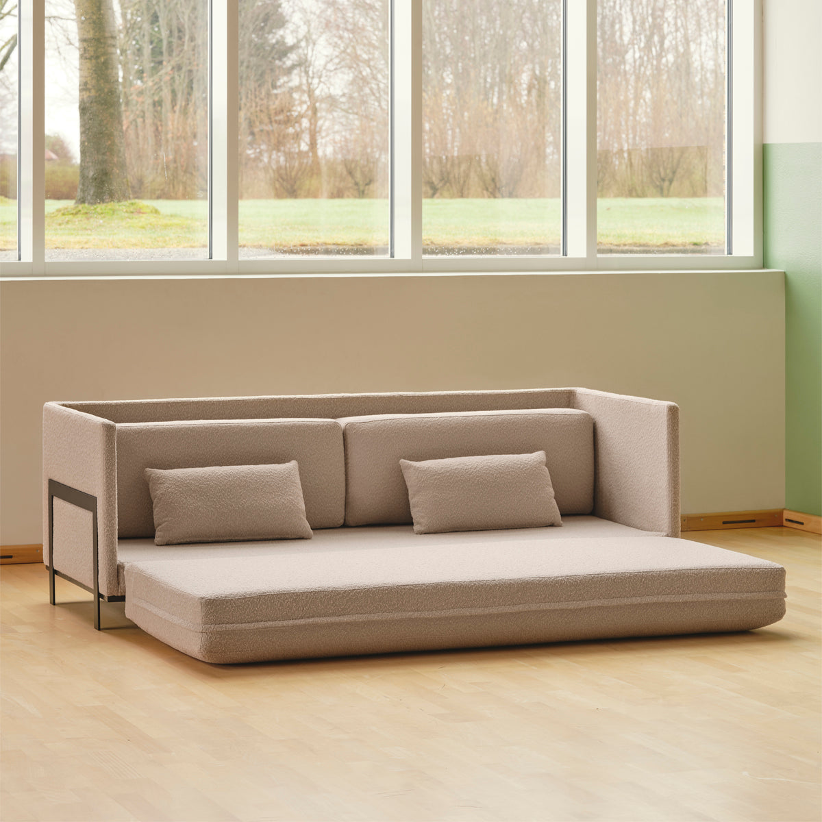 Chill Boucle 3 Seater Sofa Bed