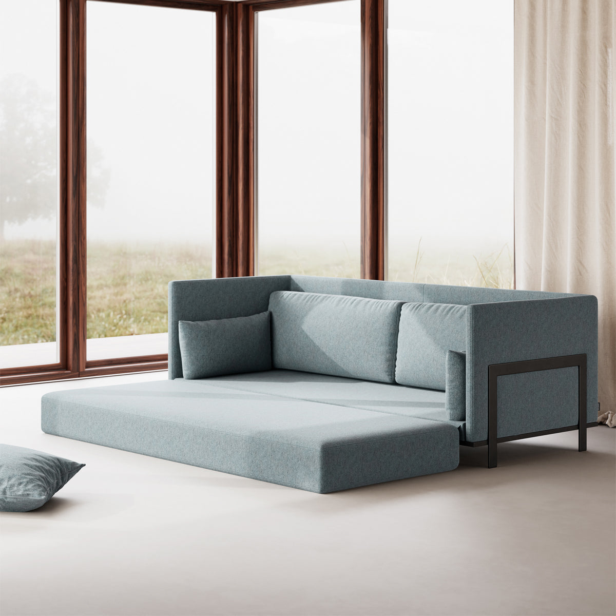 Chill Fabric 3 Seater Sofa Bed
