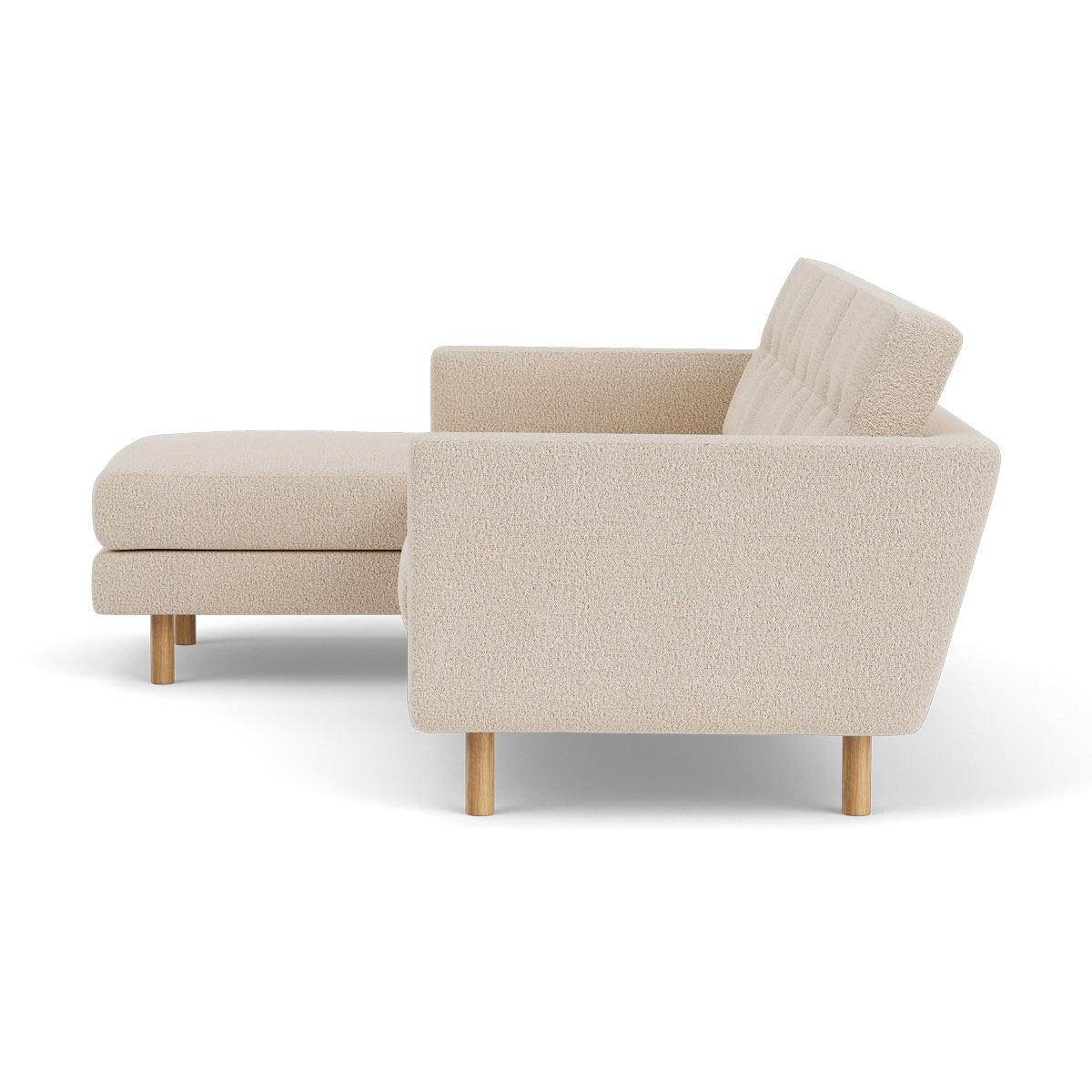 Conrad Boucle Left Chaise Sofa