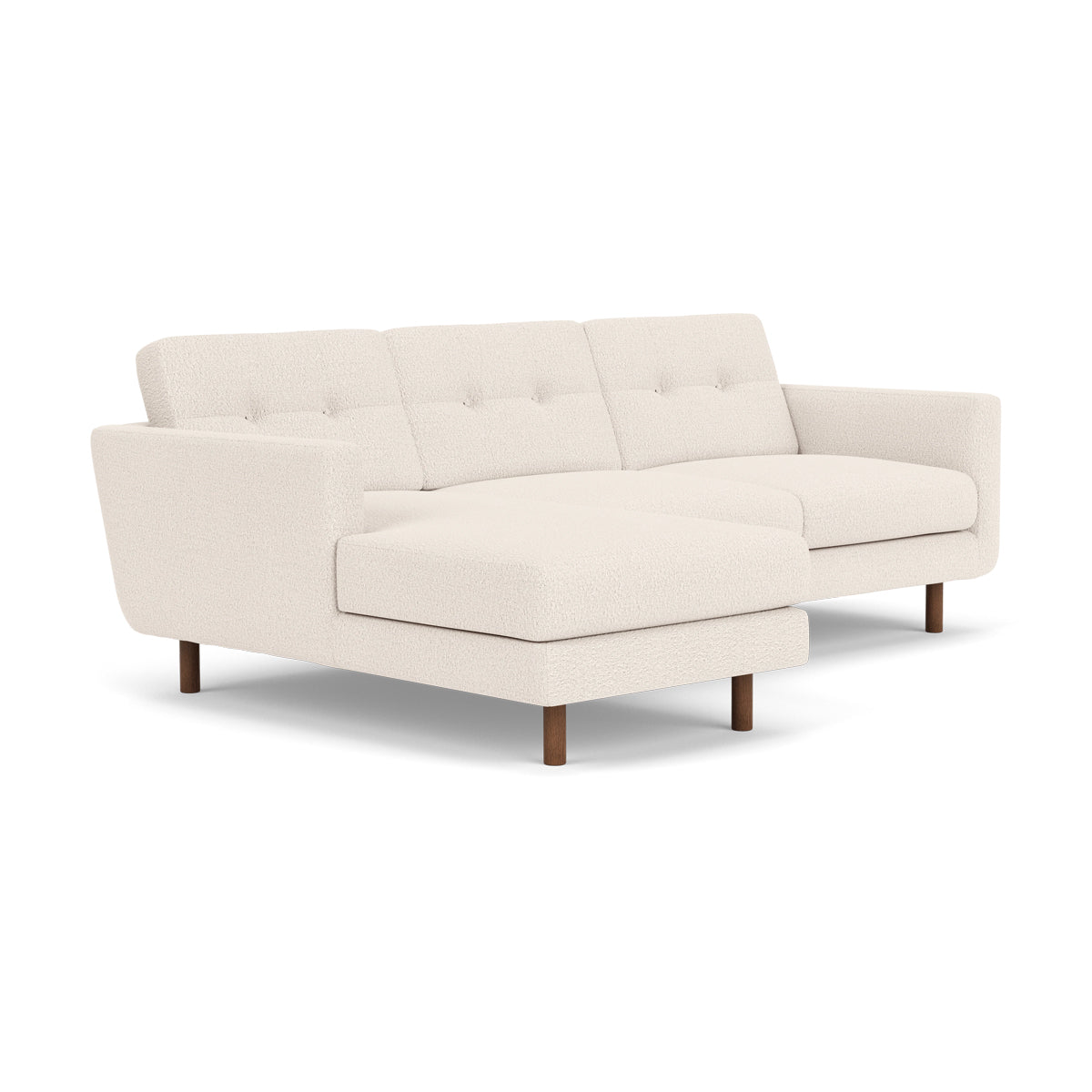 Conrad Boucle Left Chaise Sofa