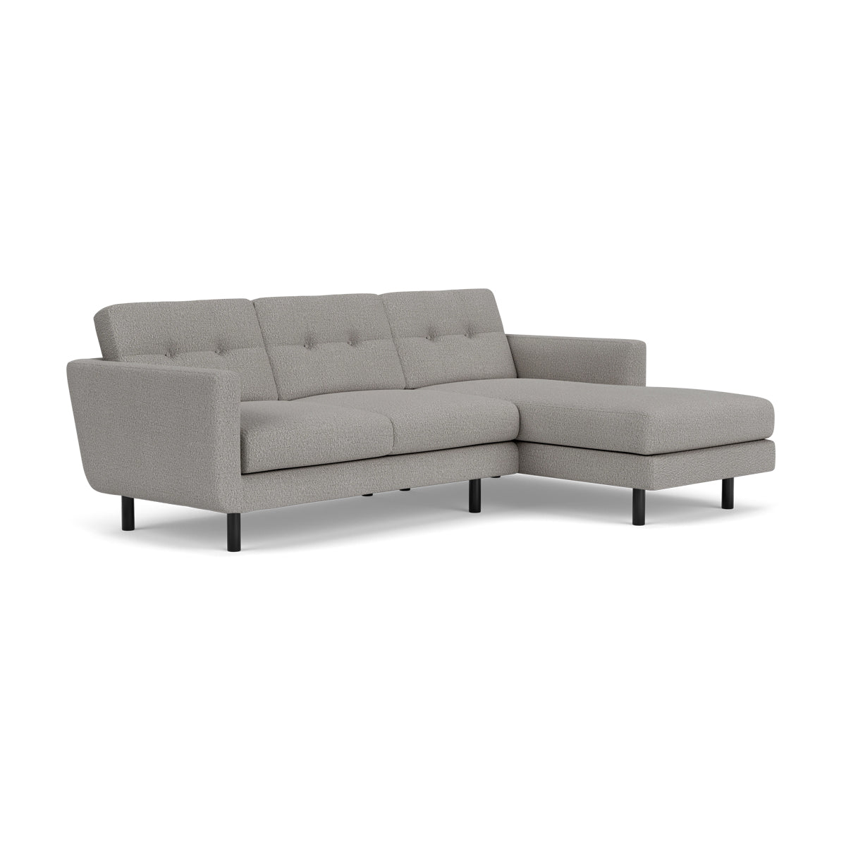 Conrad Boucle Right Chaise Sofa