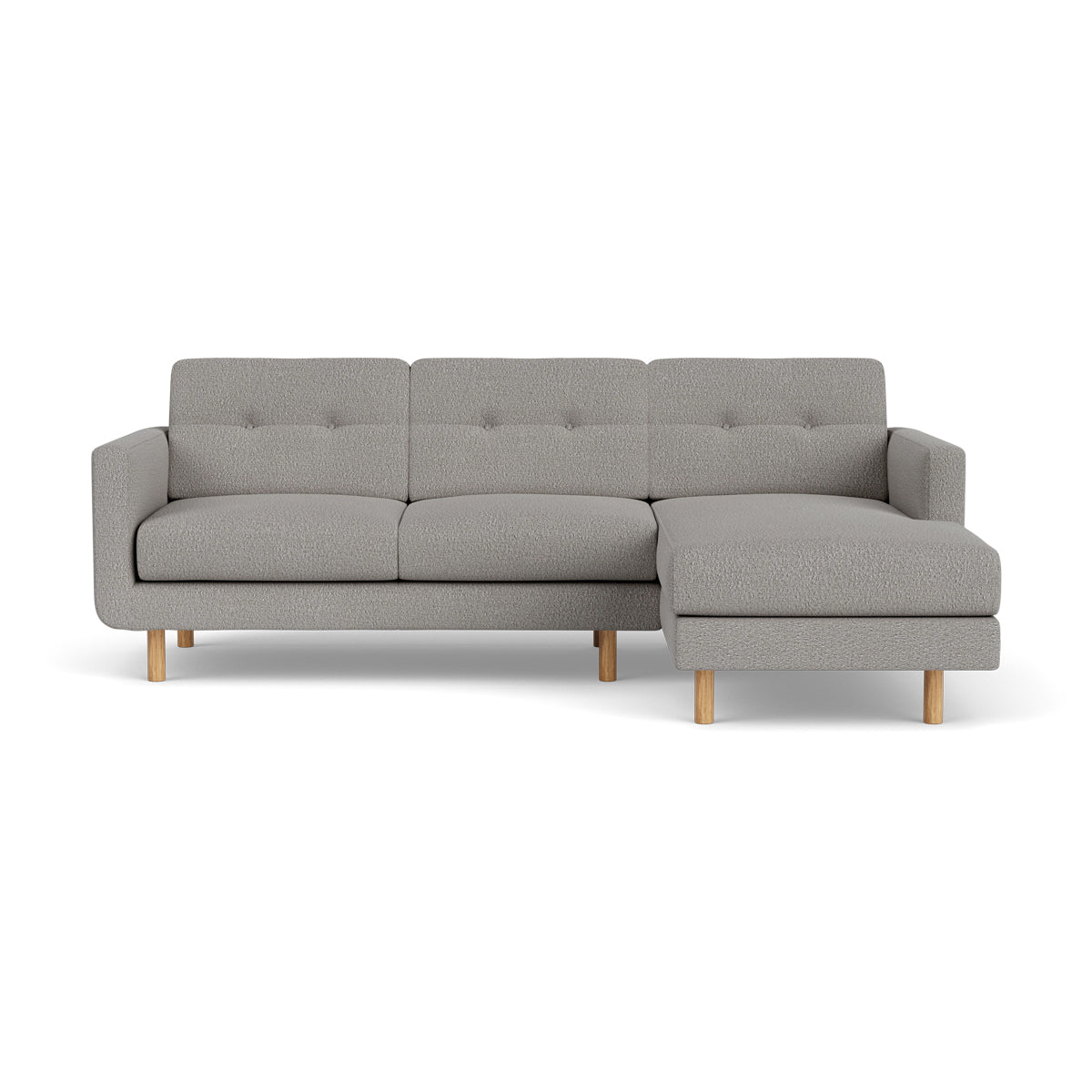 Conrad Boucle Right Chaise Sofa