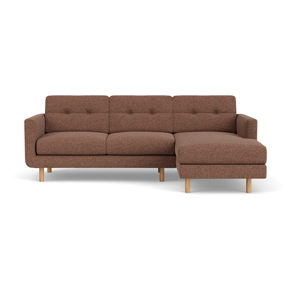 Conrad Boucle Right Chaise Sofa