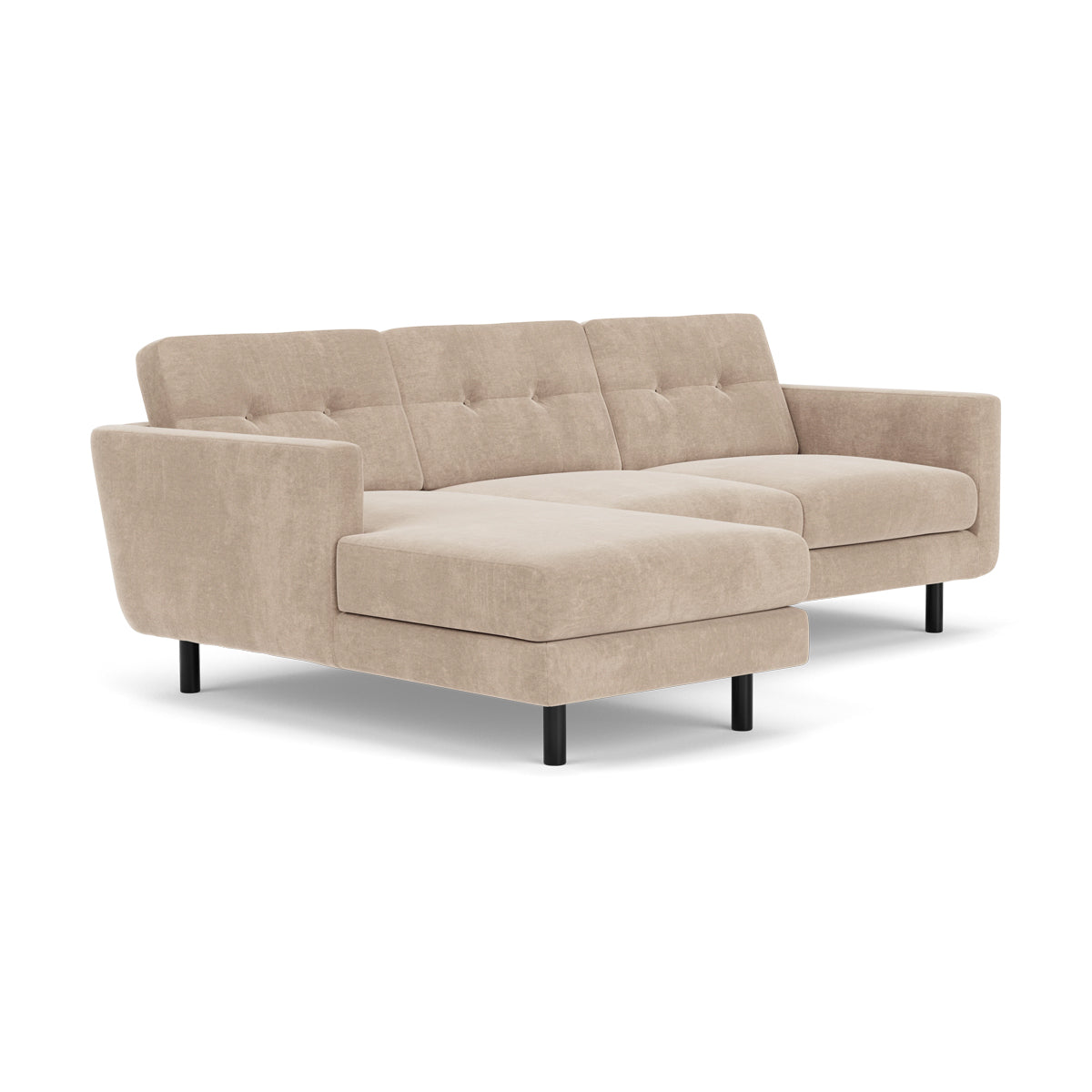 Conrad Fabric Left Chaise Sofa