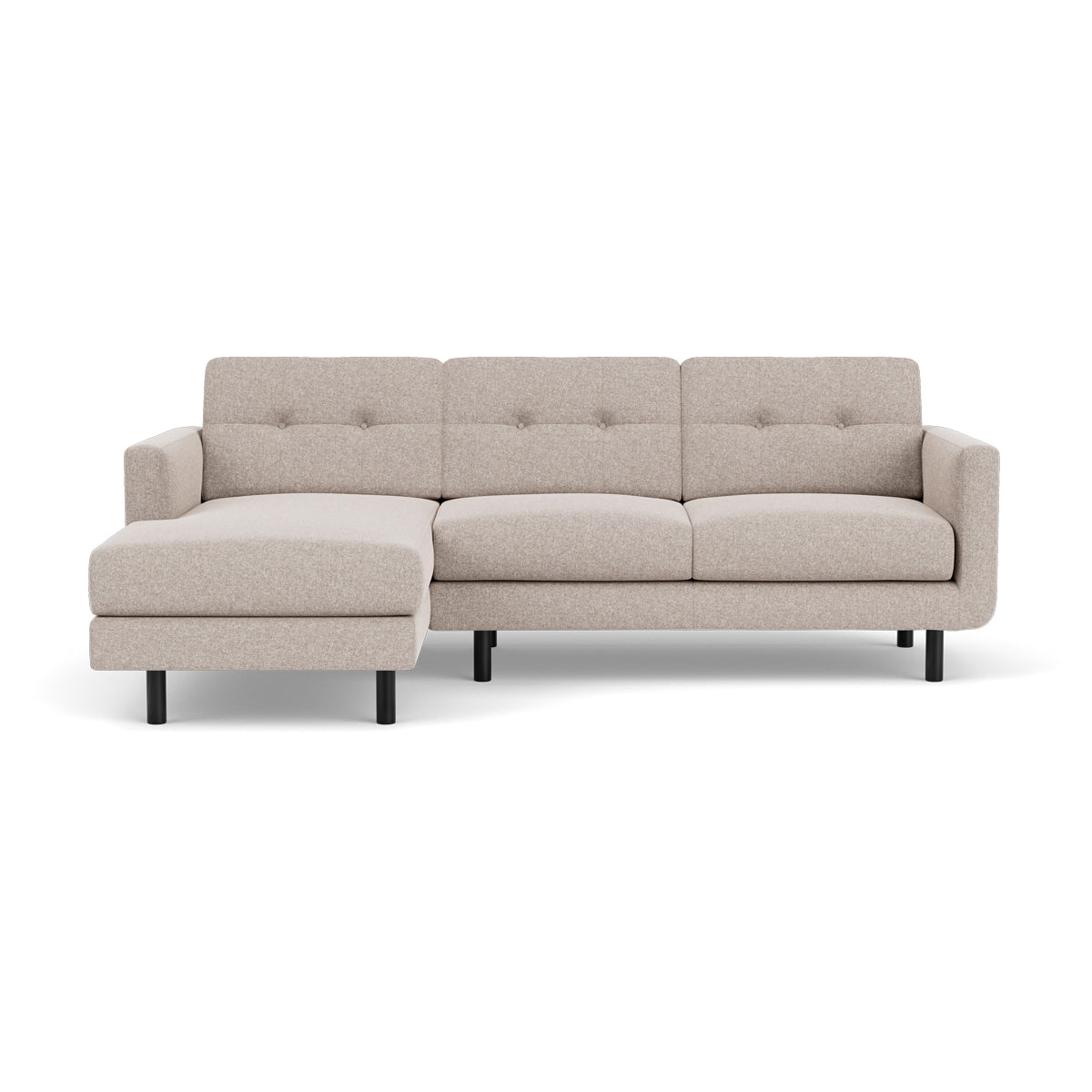 Conrad Fabric Left Chaise Sofa