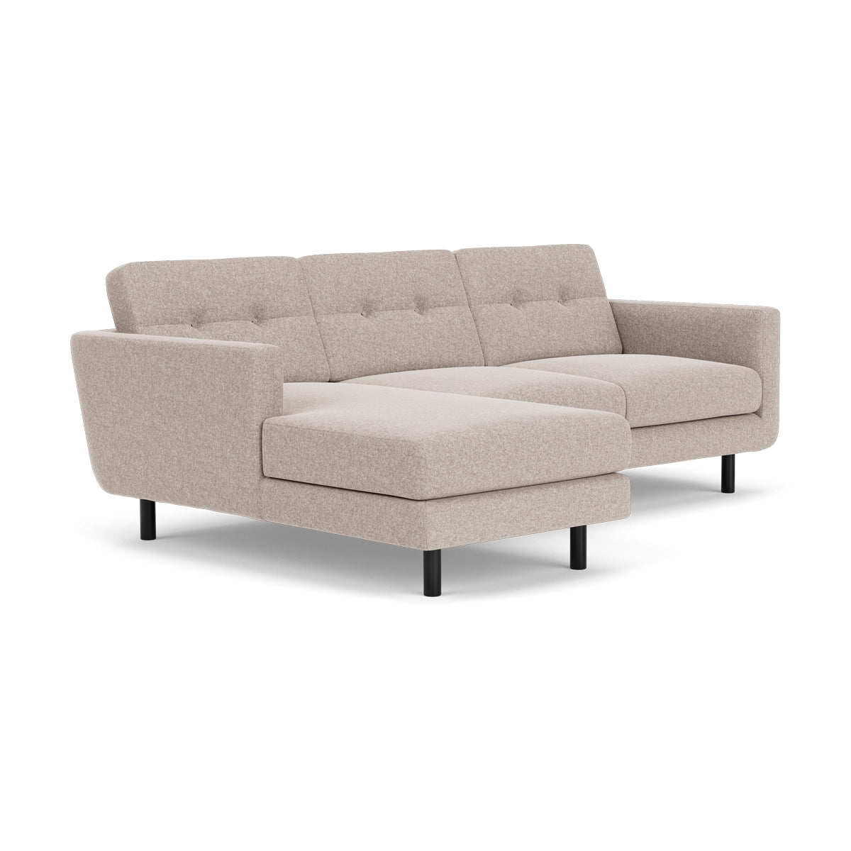 Conrad Fabric Left Chaise Sofa