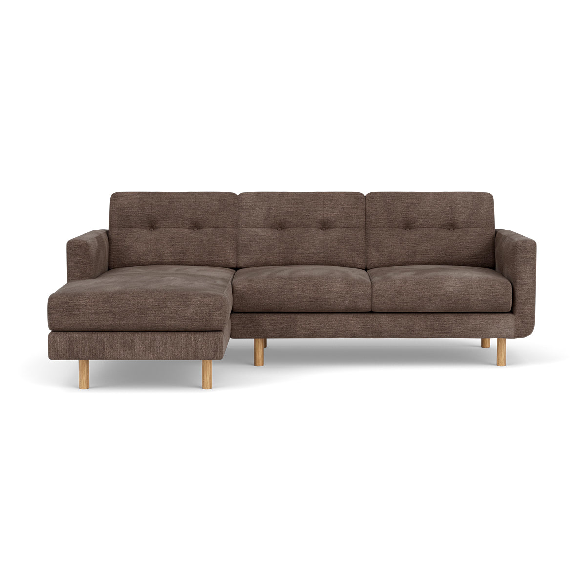 Conrad Fabric Left Chaise Sofa