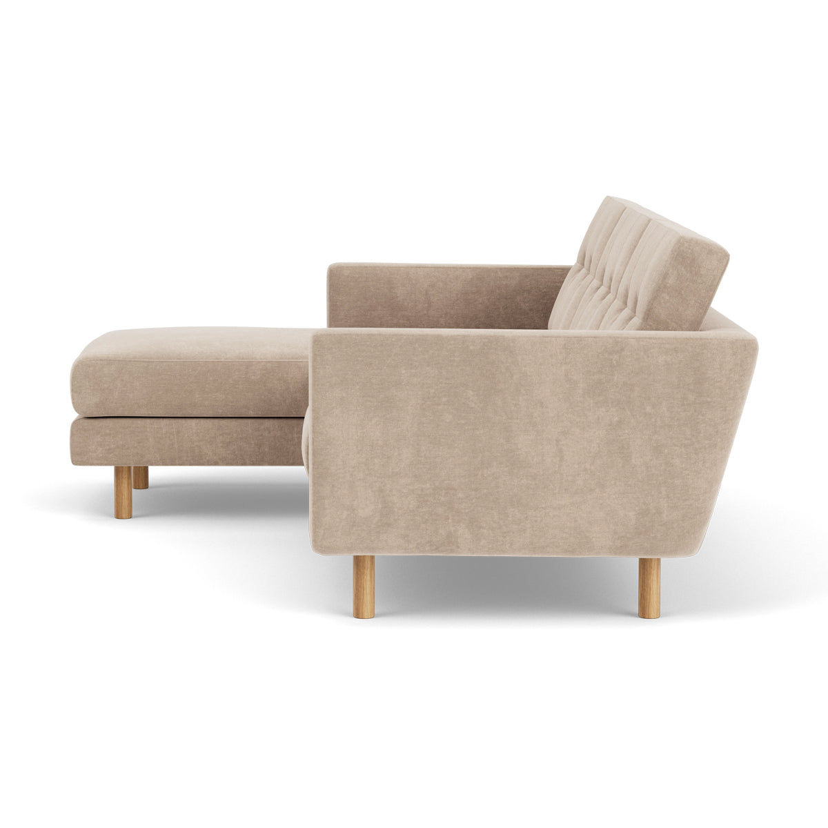 Conrad Fabric Left Chaise Sofa