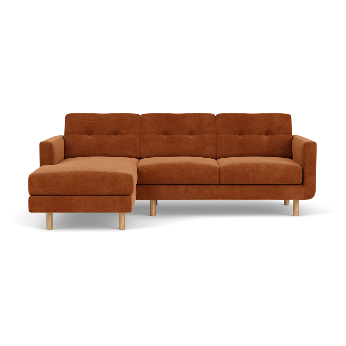 Conrad Fabric Left Chaise Sofa