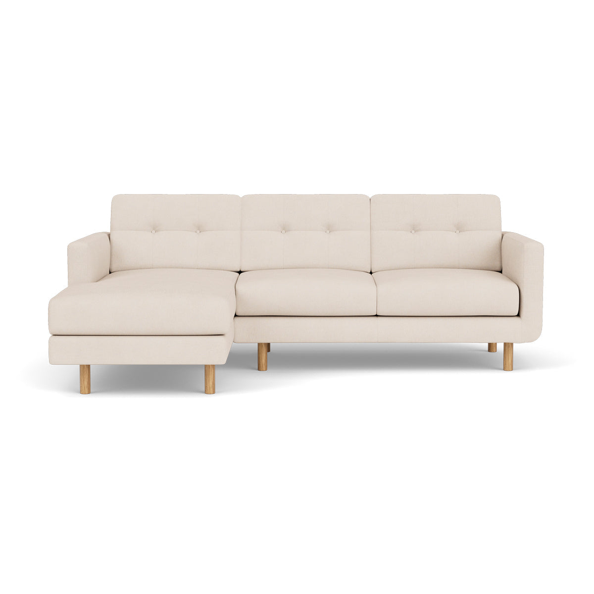 Conrad Fabric Left Chaise Sofa