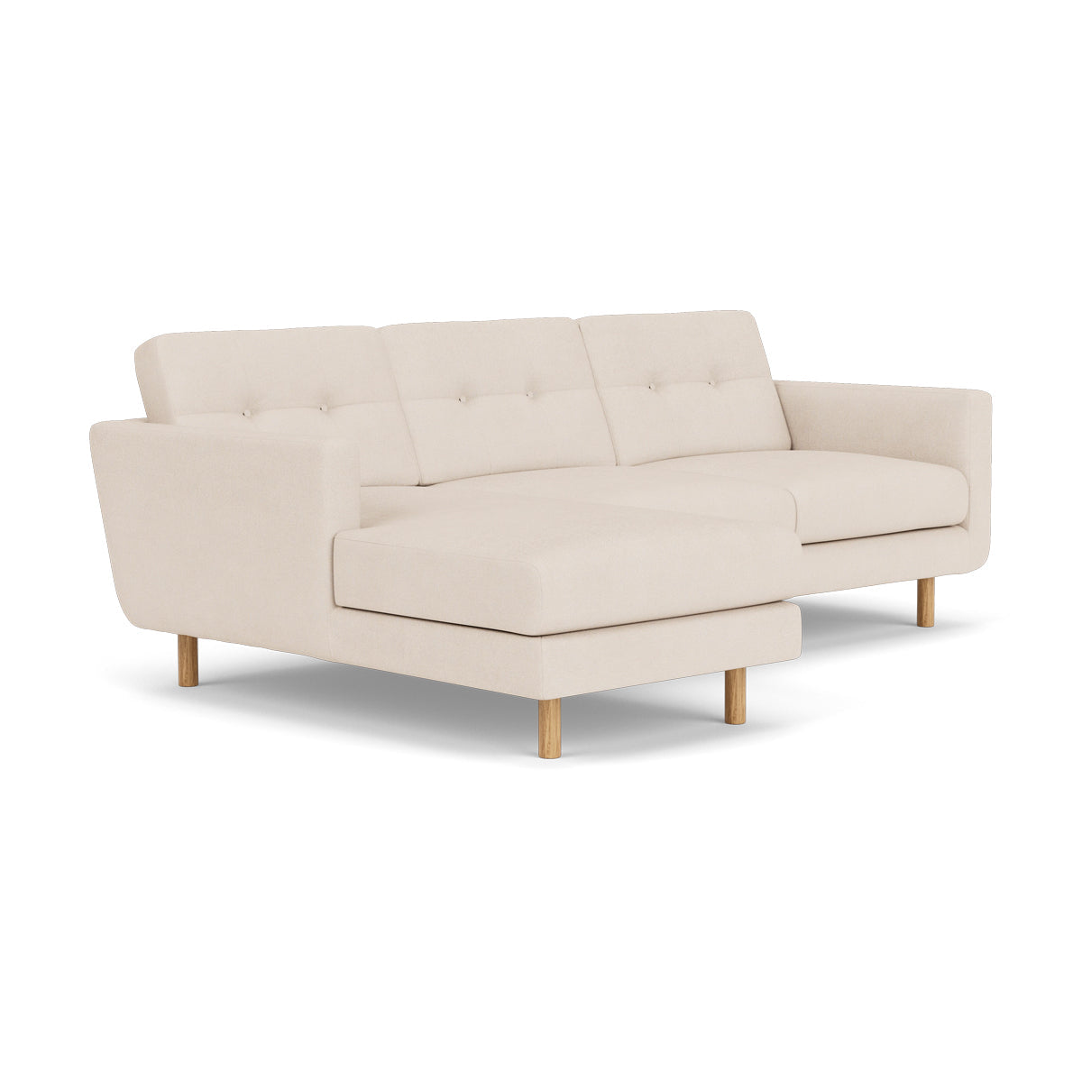 Conrad Fabric Left Chaise Sofa