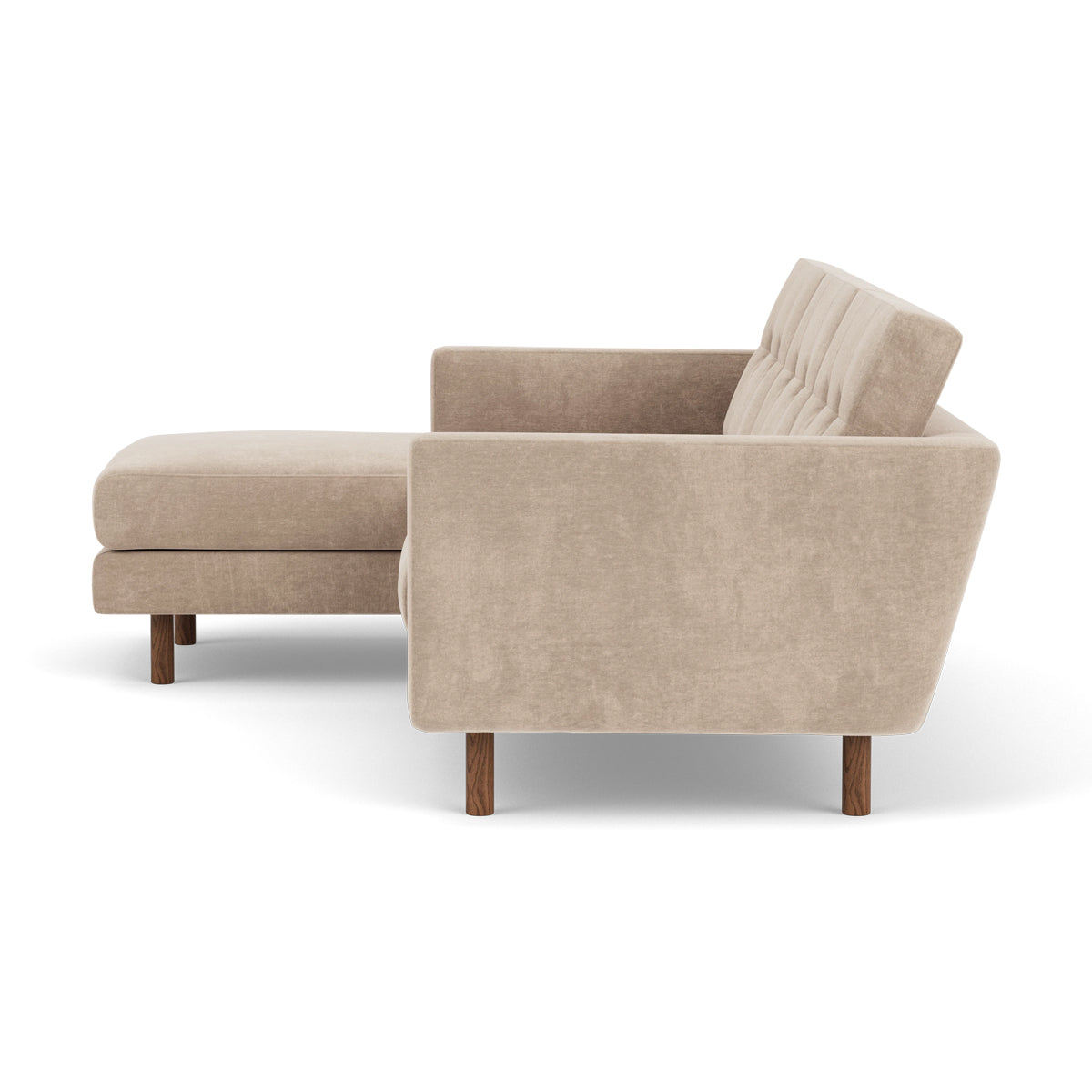 Conrad Fabric Left Chaise Sofa