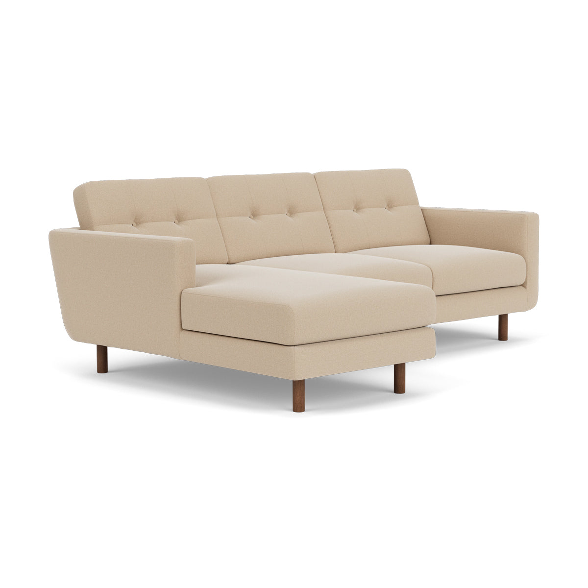 Conrad Fabric Left Chaise Sofa