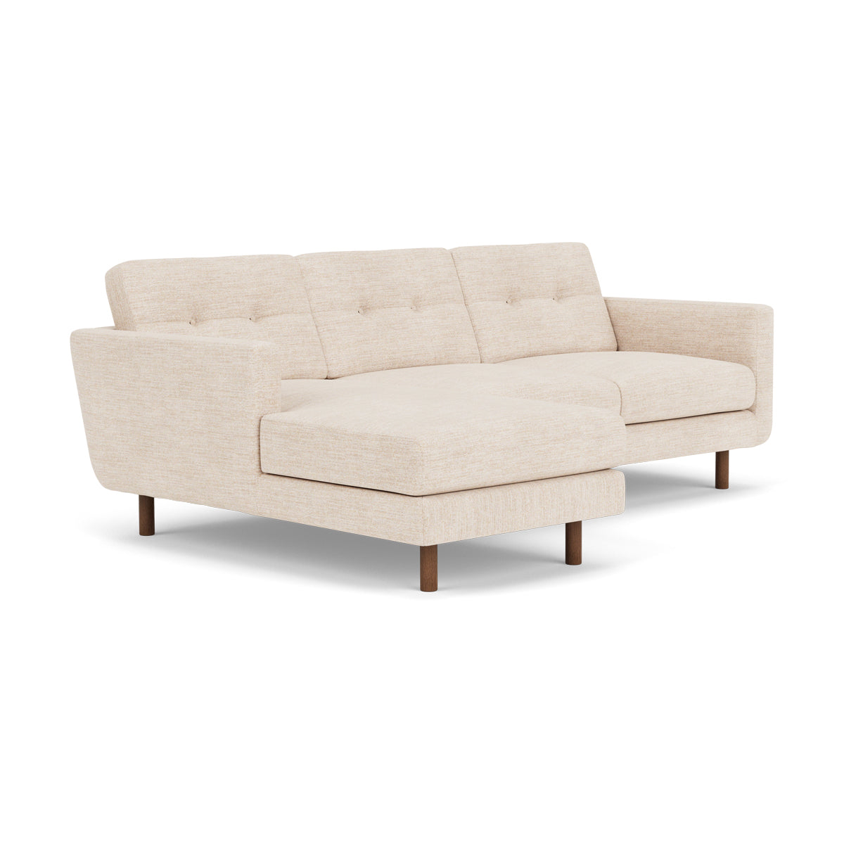 Conrad Fabric Left Chaise Sofa