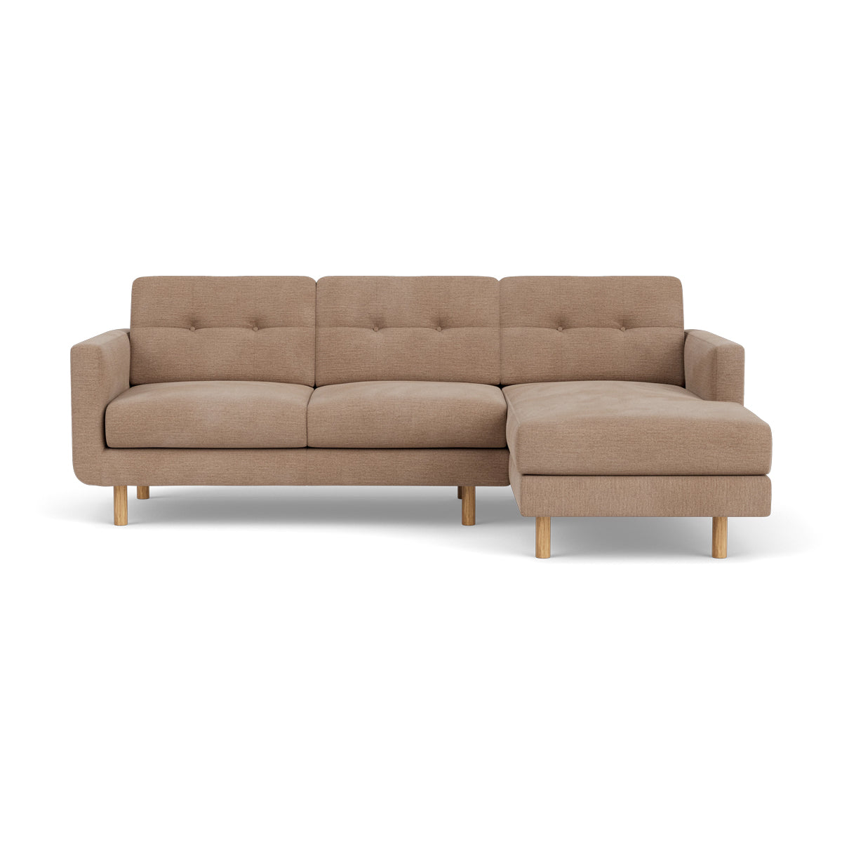 Conrad Fabric Right Chaise Sofa