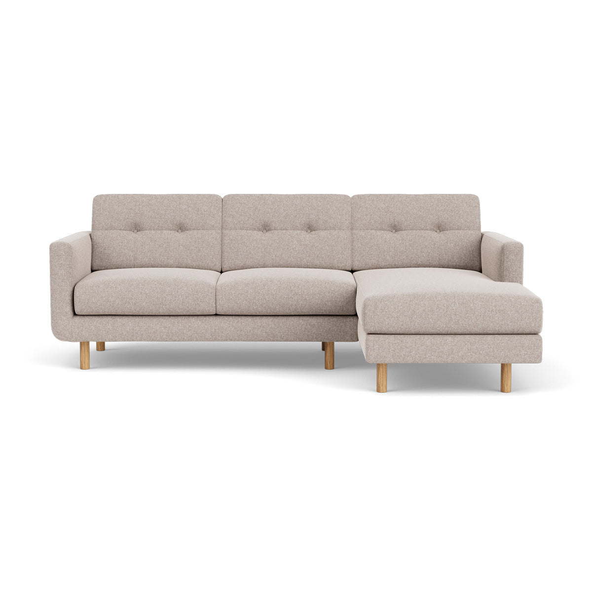 Conrad Fabric Right Chaise Sofa