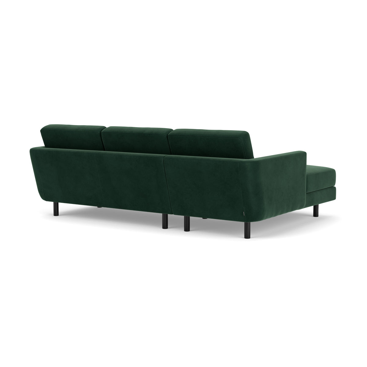 Conrad Velvet Left Chaise Sofa