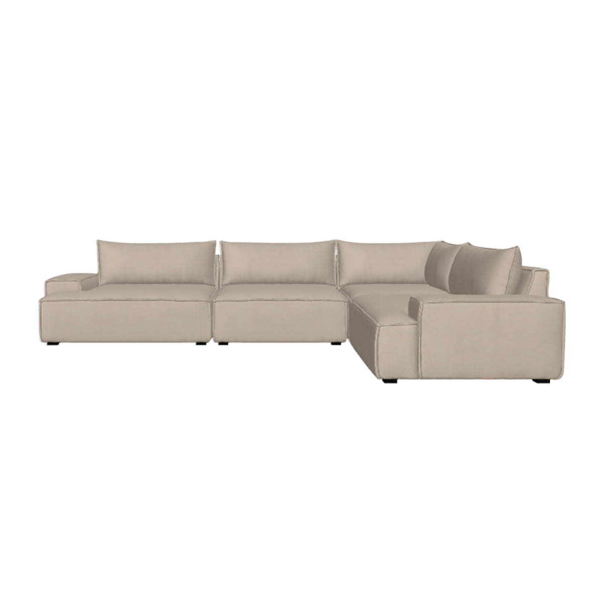 Daphne 4 Seater Modular Right Corner Sofa
