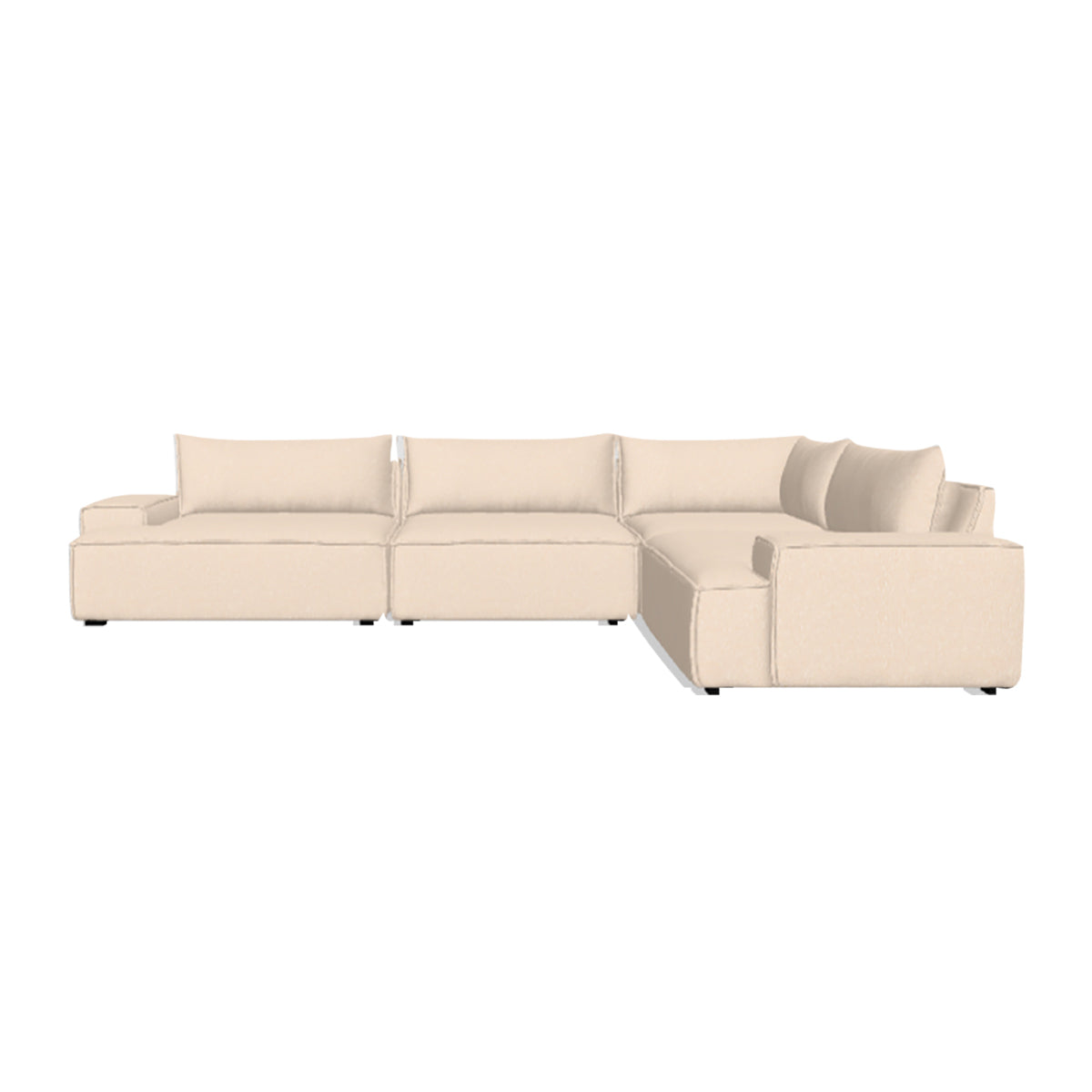 Daphne 4 Seater Modular Right Corner Sofa