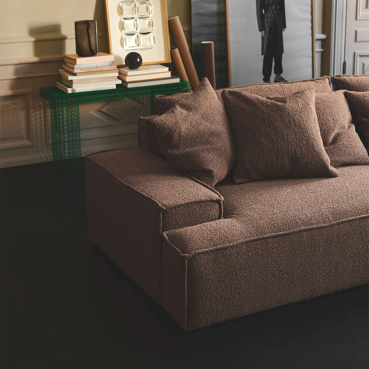 Daphne 1 Seater Left Corner Modular Sofa