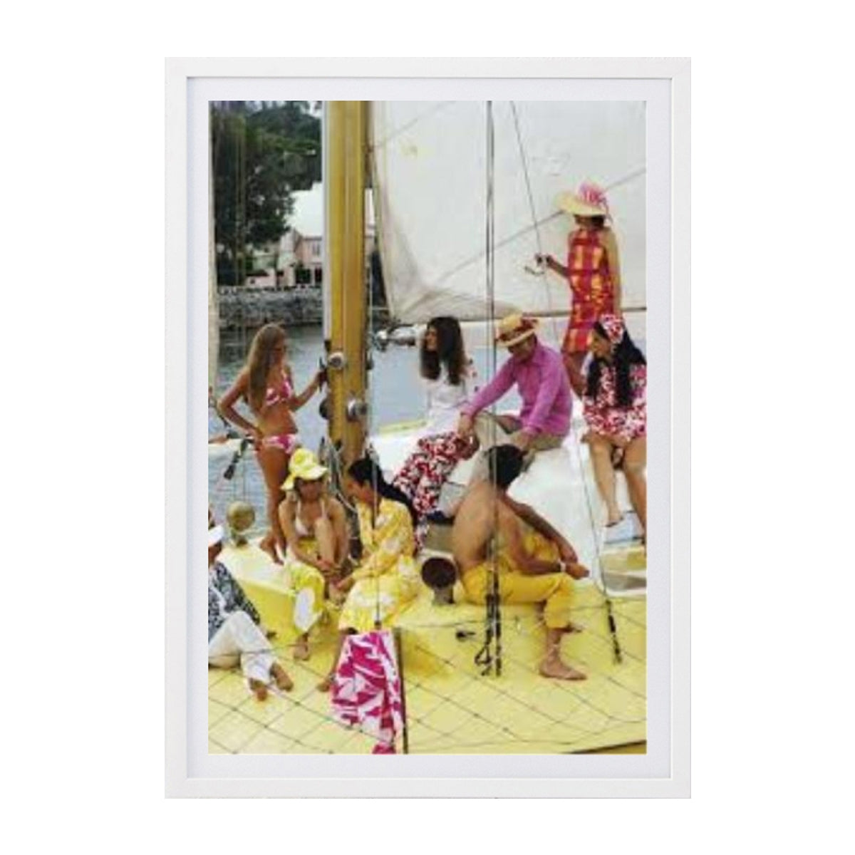 Colorful Crew Print