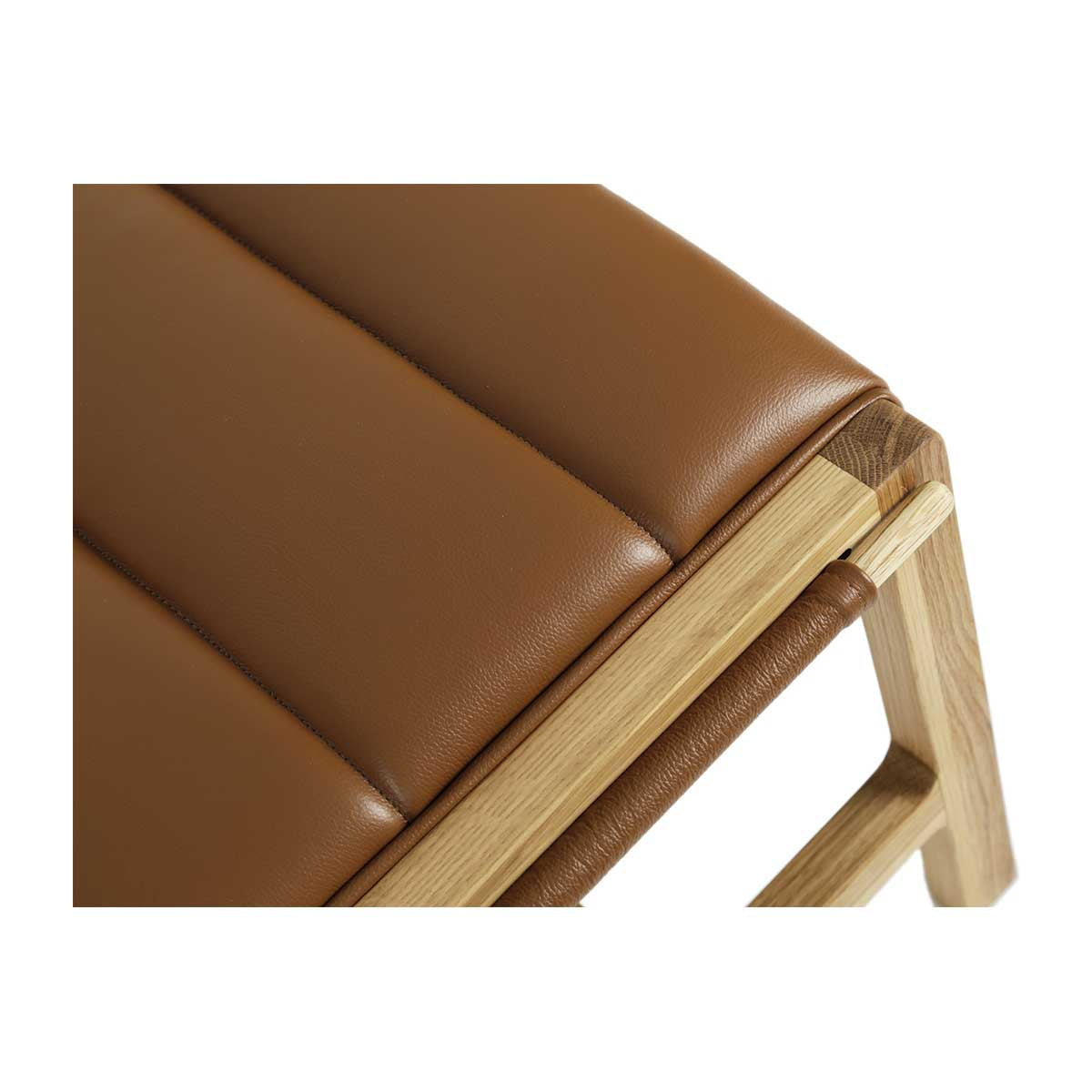 Aura Leather Bench