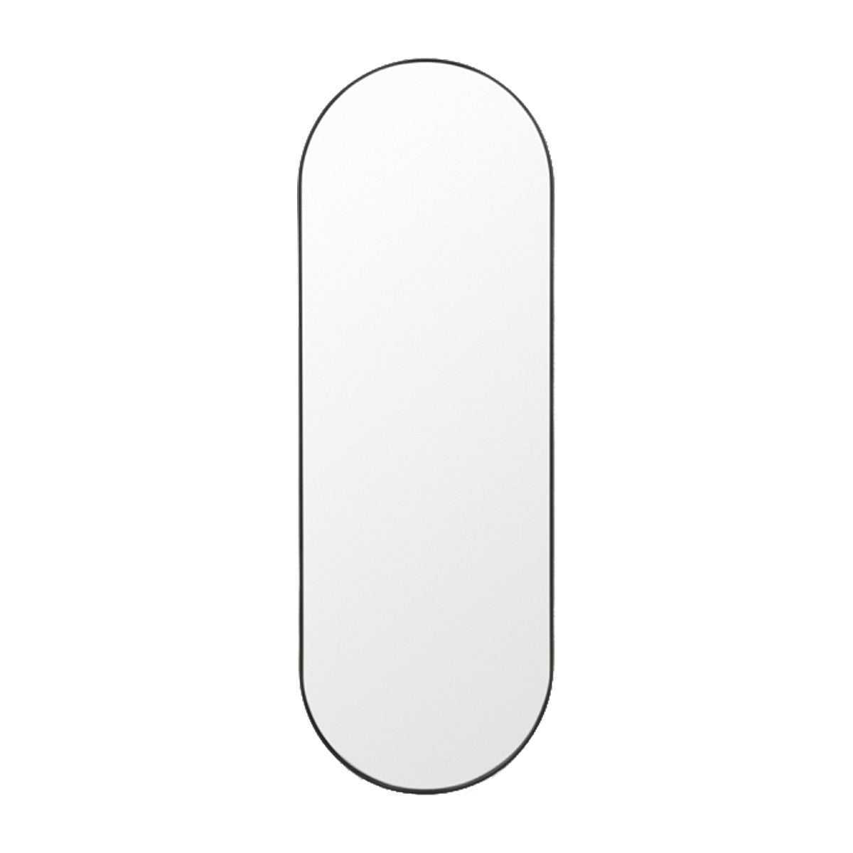 Bjorn Oval Mirror (Black)