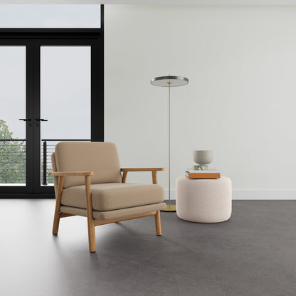 Archie Oak Armchair
