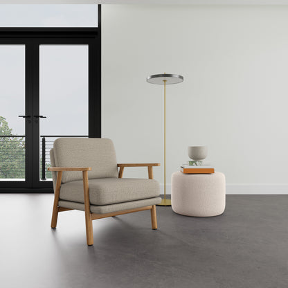 Archie Oak Armchair