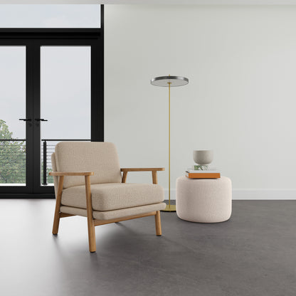 Archie Oak Armchair