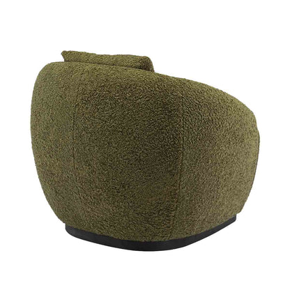 Avalon Fur Swivel Armchair