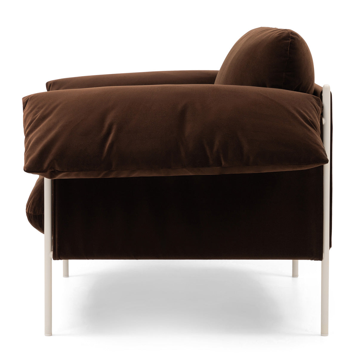 Alva Nougat Frame Armchair